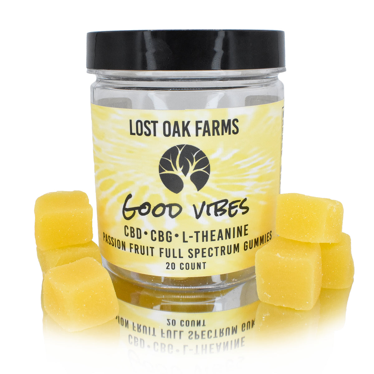 Good Vibes CBD + CBG + L-Theanine Full Spectrum Gummies